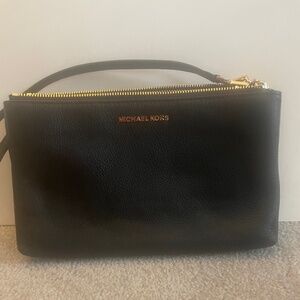 MICHAEL KORS leather cross body handbag